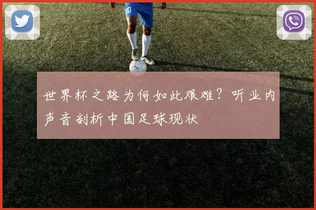 世界杯之路为何如此艰难?听业内声音剖析中国足球现状