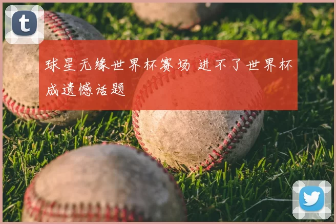 球星无缘世界杯赛场 进不了世界杯成遗憾话题